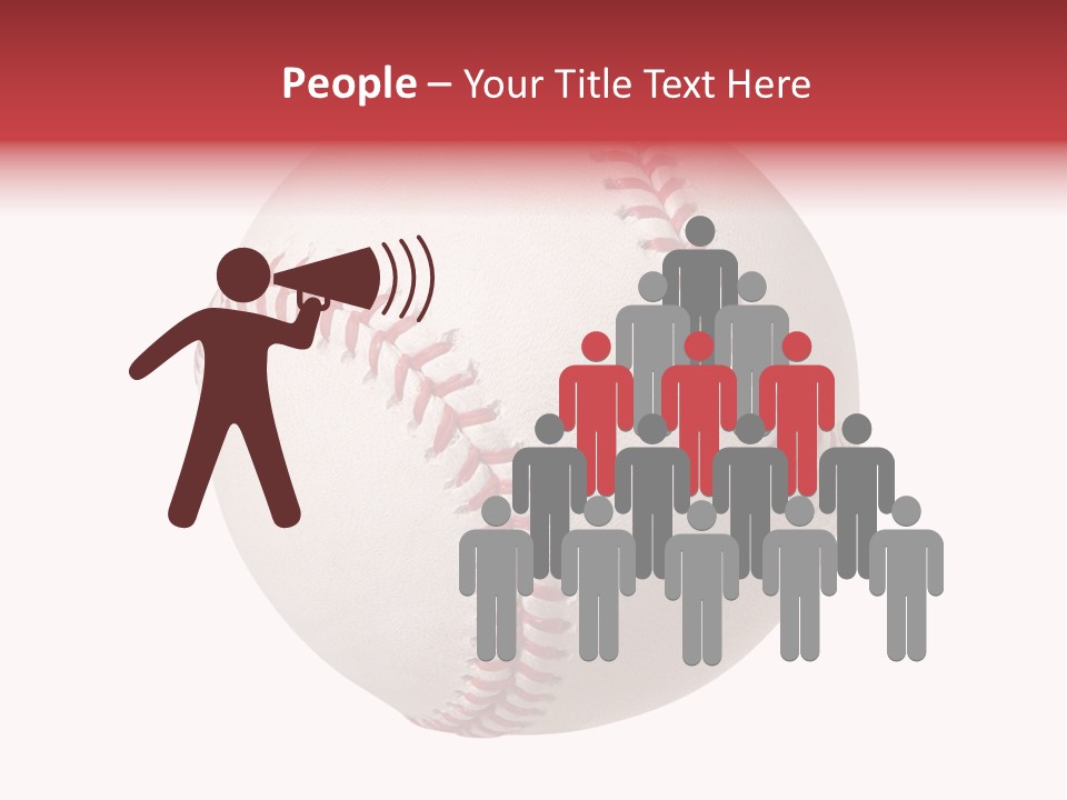 Clipping Path Photography Sports Ball PowerPoint Template