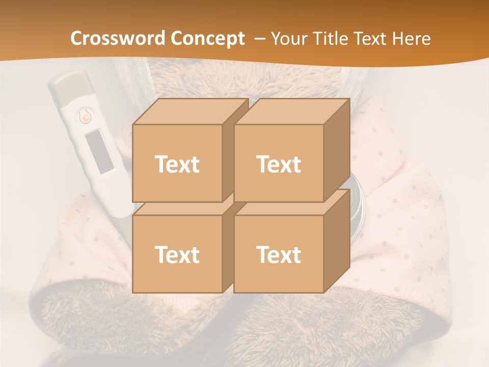 Accident Injury Teddy PowerPoint Template