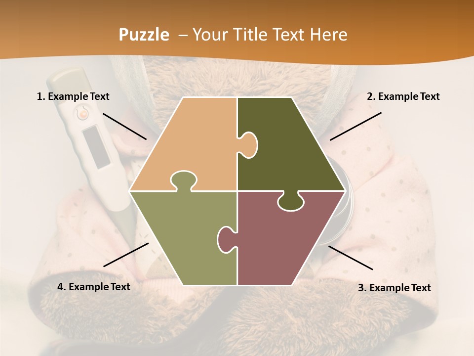 Accident Injury Teddy PowerPoint Template