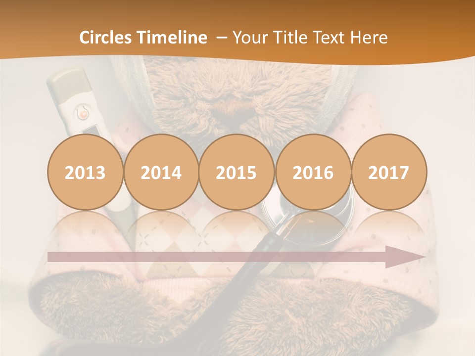 Accident Injury Teddy PowerPoint Template