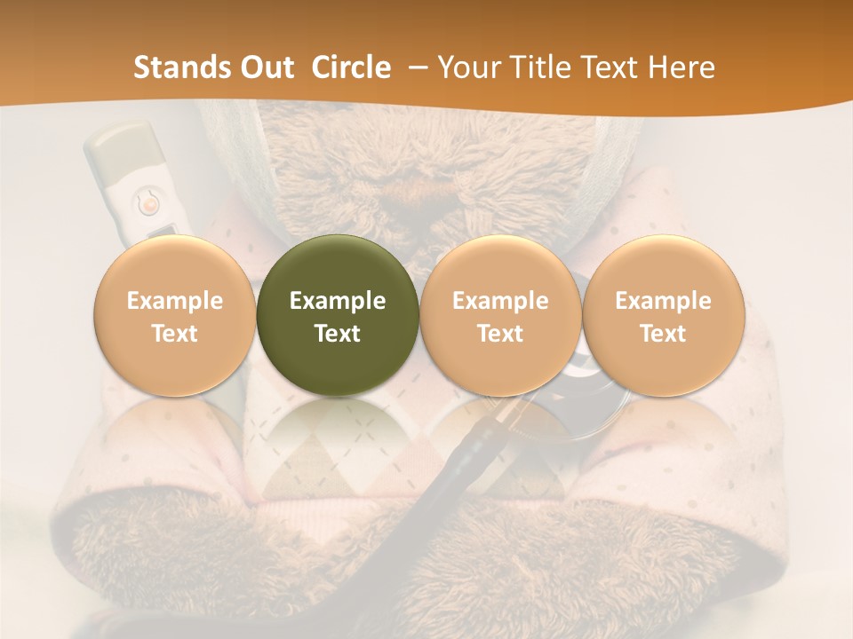 Accident Injury Teddy PowerPoint Template