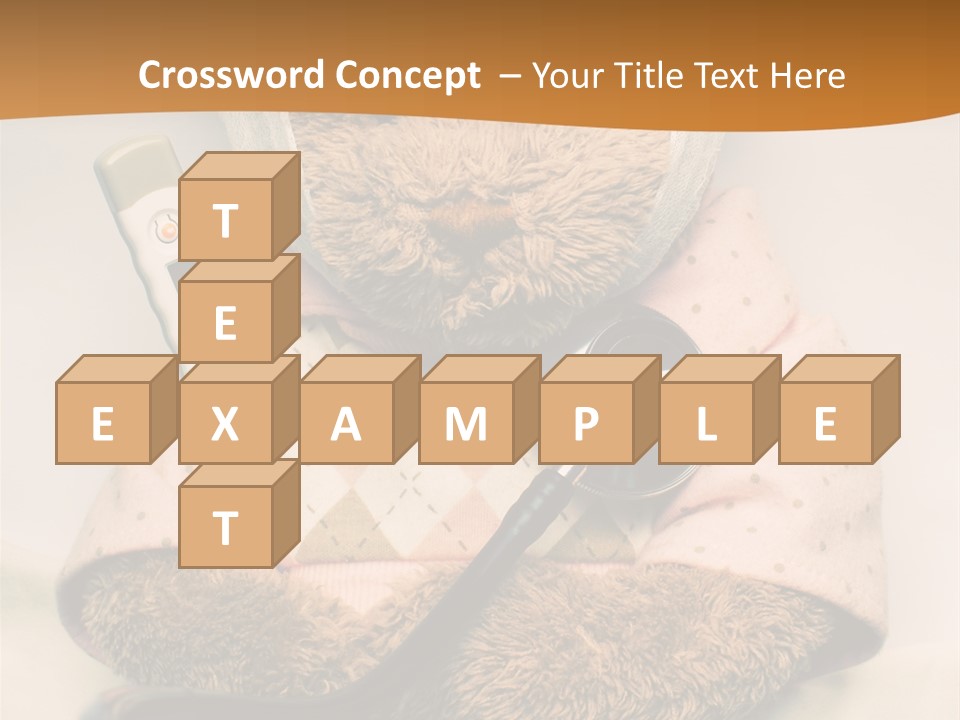 Accident Injury Teddy PowerPoint Template