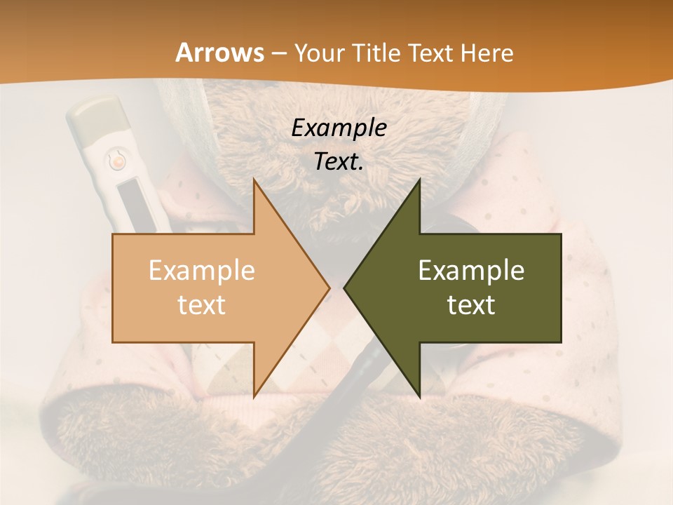 Accident Injury Teddy PowerPoint Template