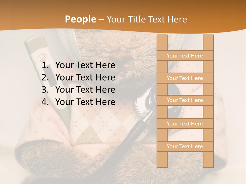 Accident Injury Teddy PowerPoint Template