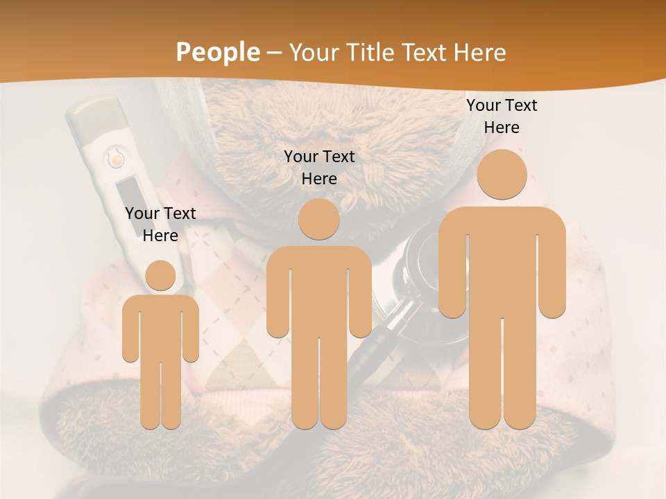 Accident Injury Teddy PowerPoint Template