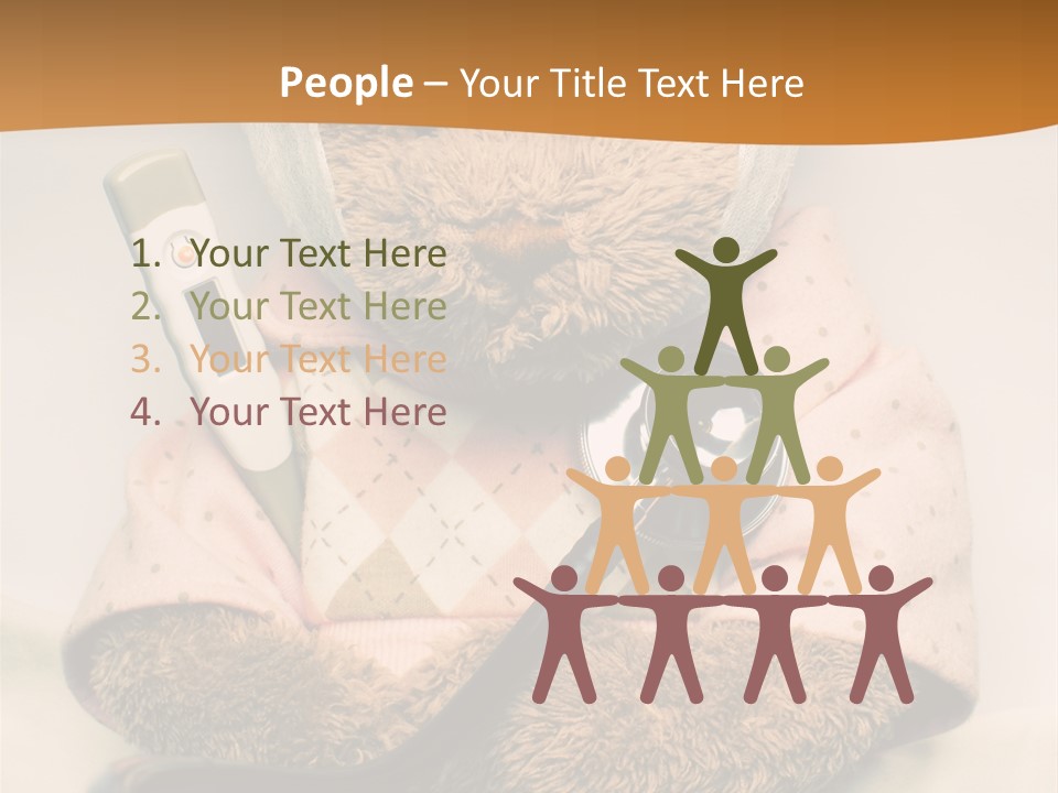 Accident Injury Teddy PowerPoint Template