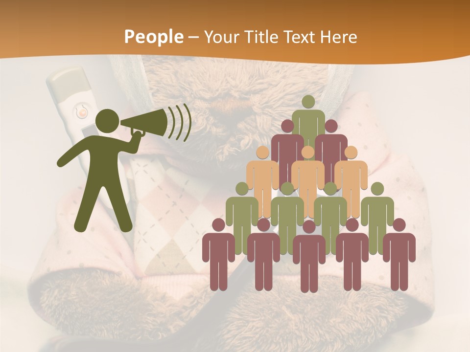 Accident Injury Teddy PowerPoint Template