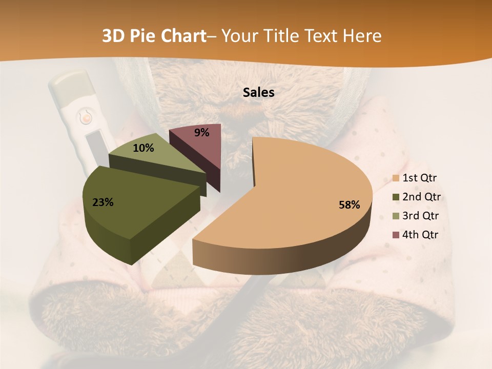 Accident Injury Teddy PowerPoint Template