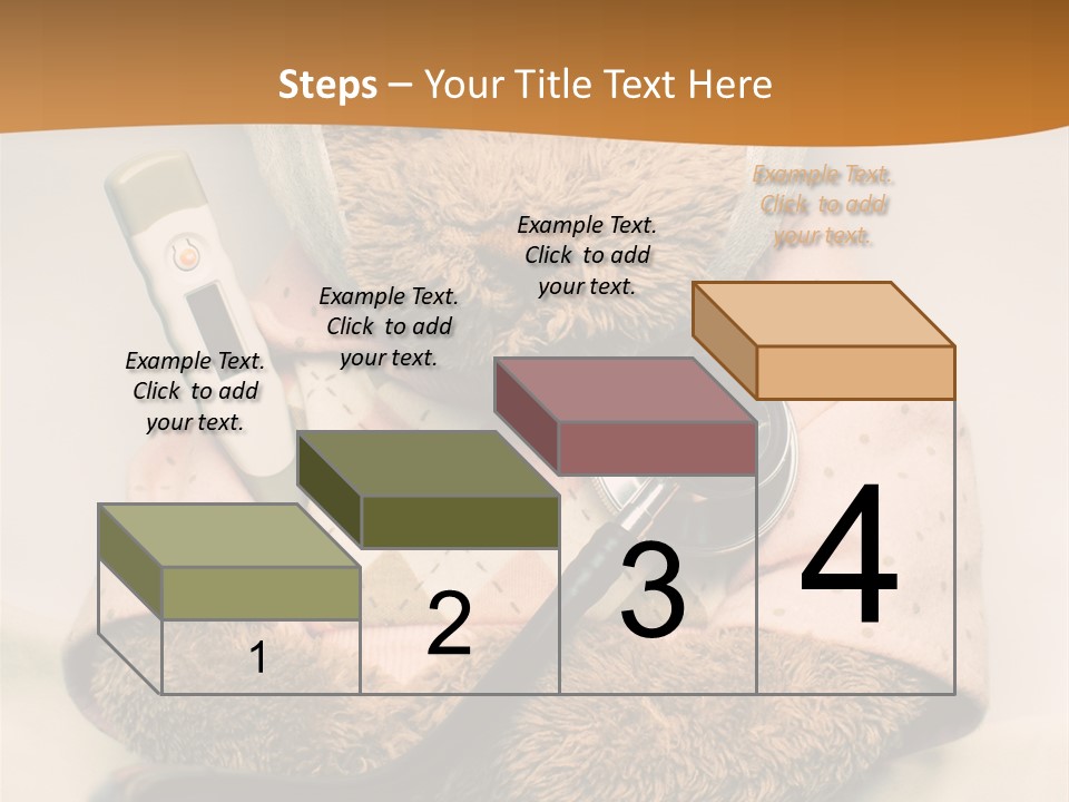Accident Injury Teddy PowerPoint Template