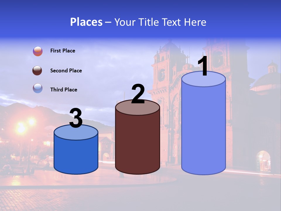 Latin Town Plaza PowerPoint Template