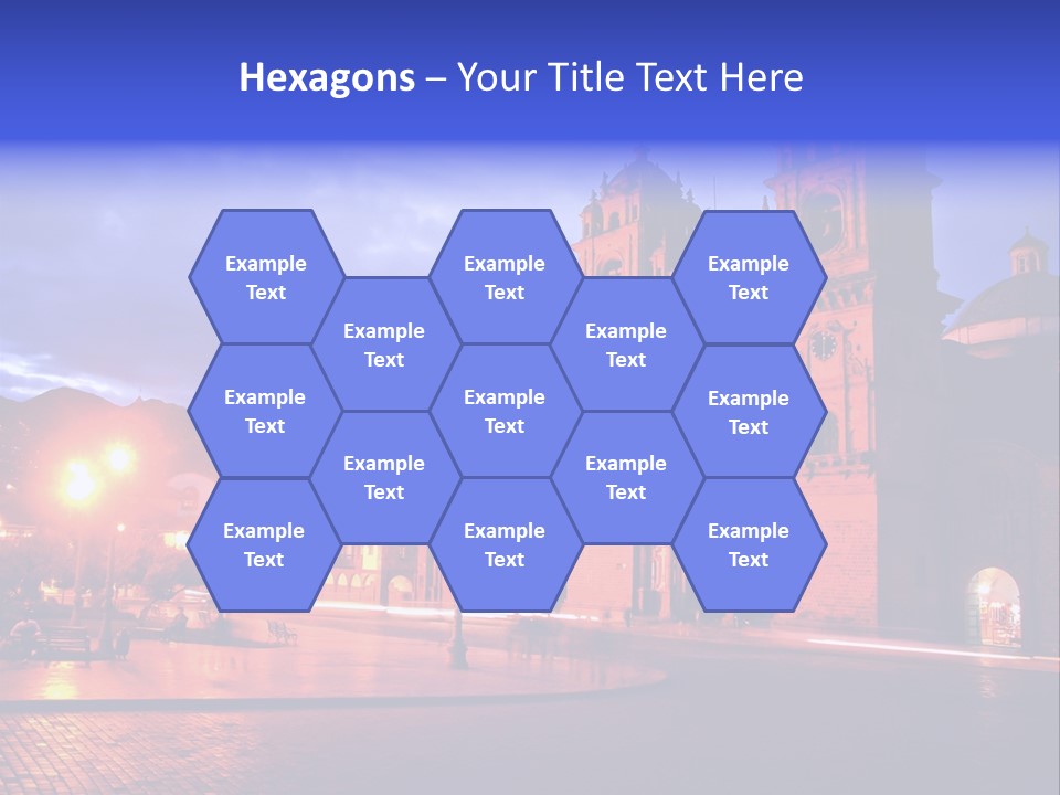 Latin Town Plaza PowerPoint Template