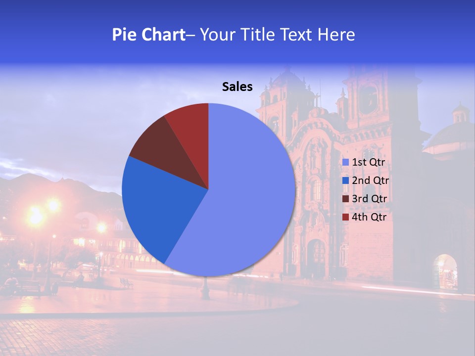 Latin Town Plaza PowerPoint Template