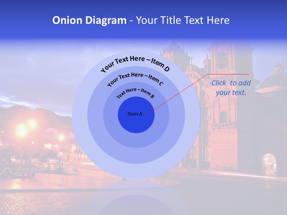 Latin Town Plaza PowerPoint Template