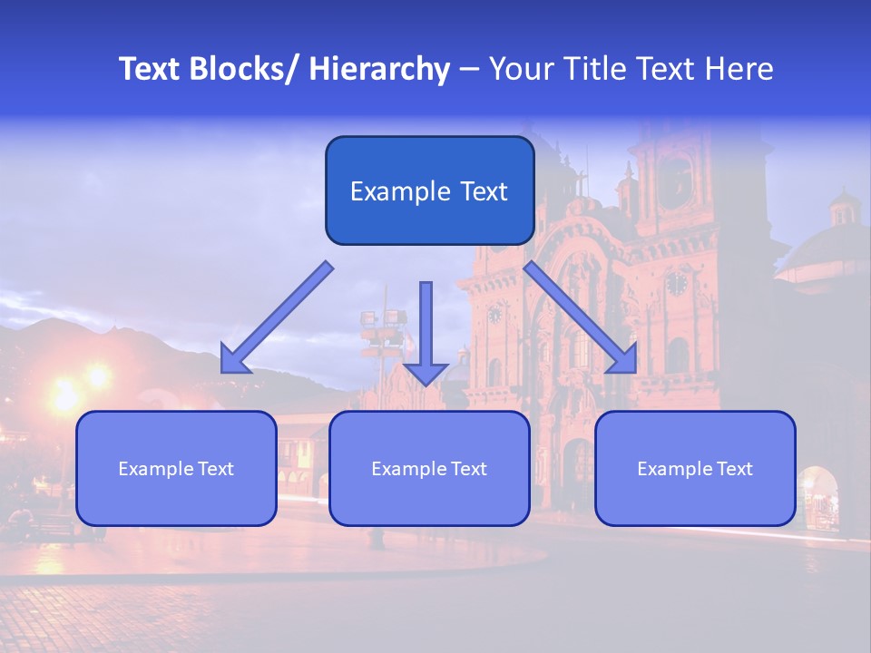 Latin Town Plaza PowerPoint Template