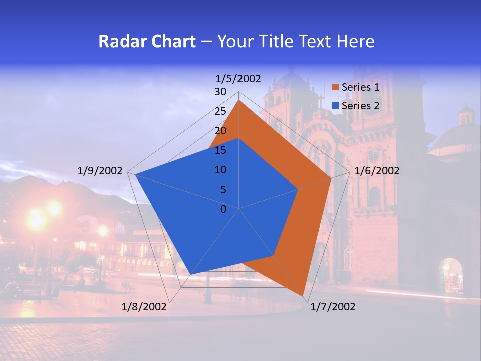 Latin Town Plaza PowerPoint Template