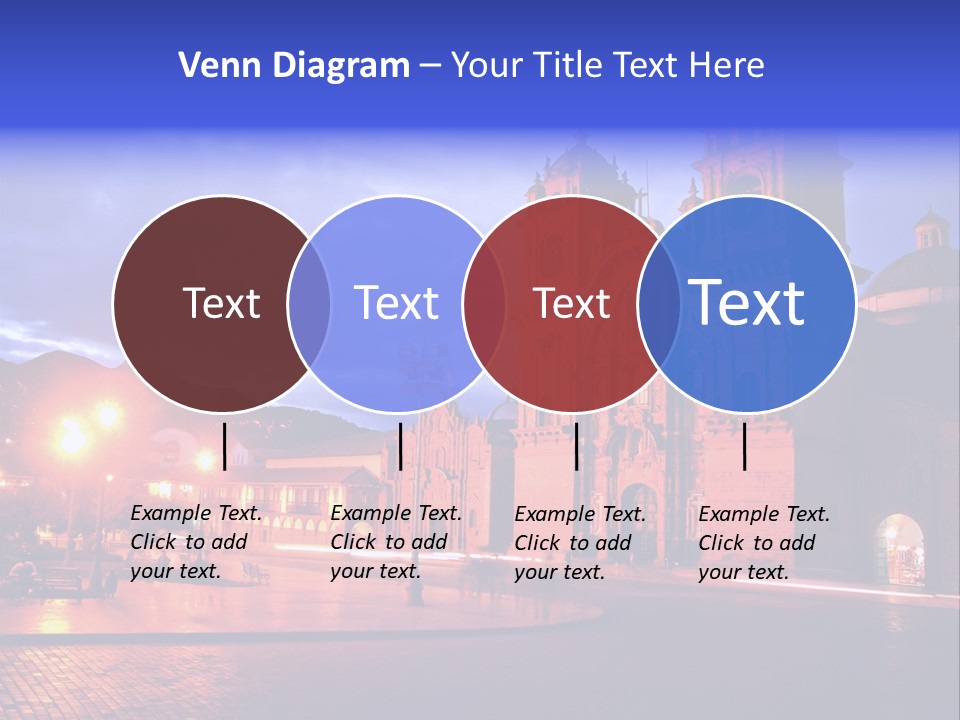 Latin Town Plaza PowerPoint Template