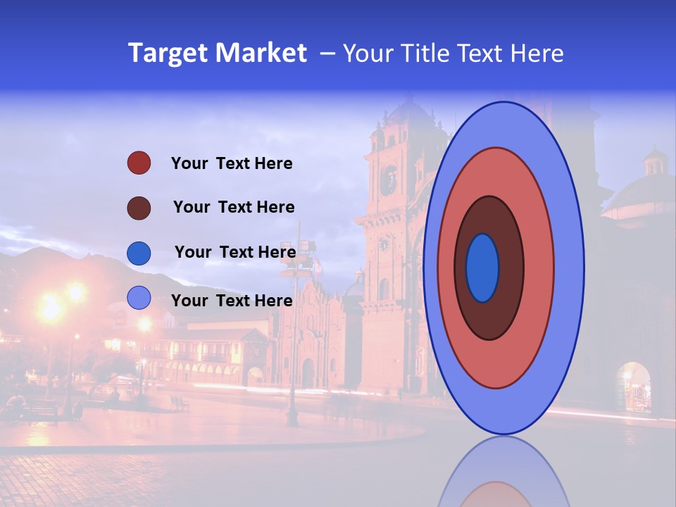 Latin Town Plaza PowerPoint Template