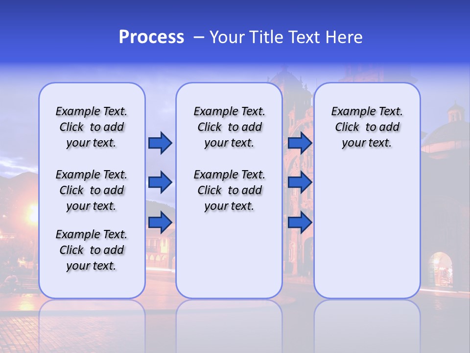 Latin Town Plaza PowerPoint Template