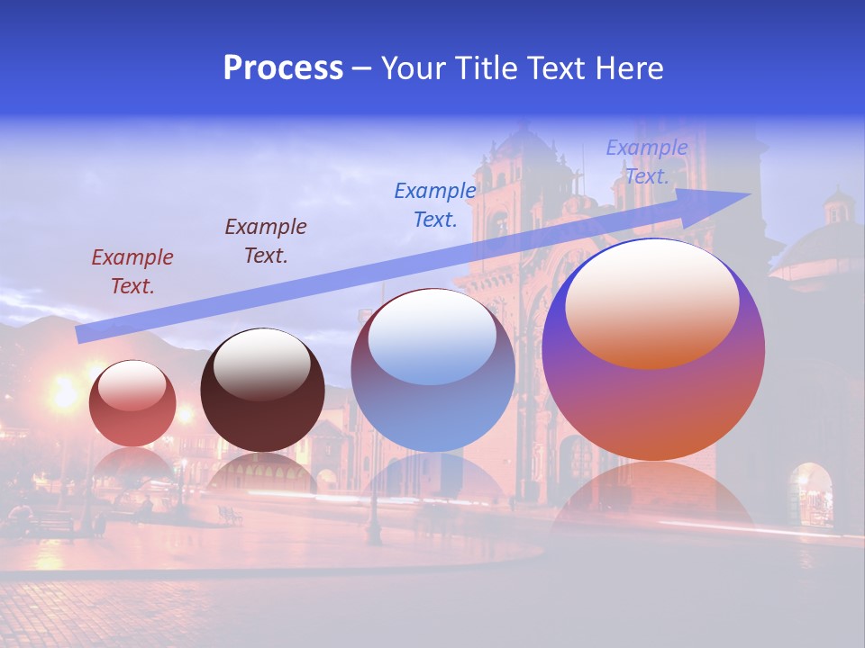 Latin Town Plaza PowerPoint Template