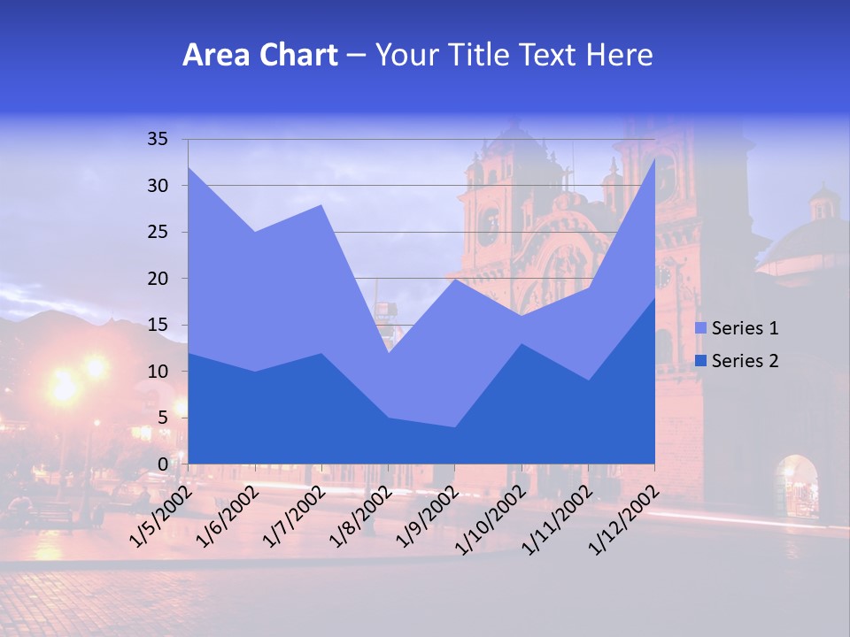 Latin Town Plaza PowerPoint Template