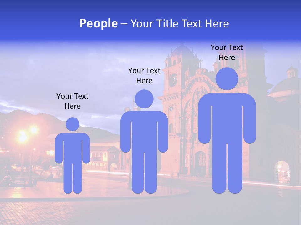 Latin Town Plaza PowerPoint Template