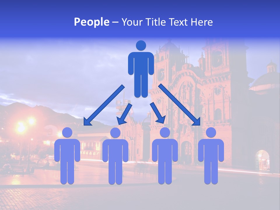 Latin Town Plaza PowerPoint Template