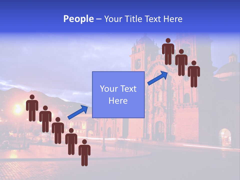 Latin Town Plaza PowerPoint Template