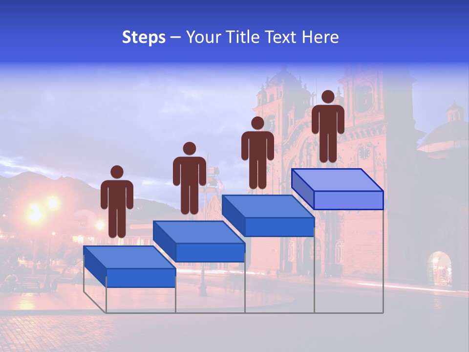 Latin Town Plaza PowerPoint Template