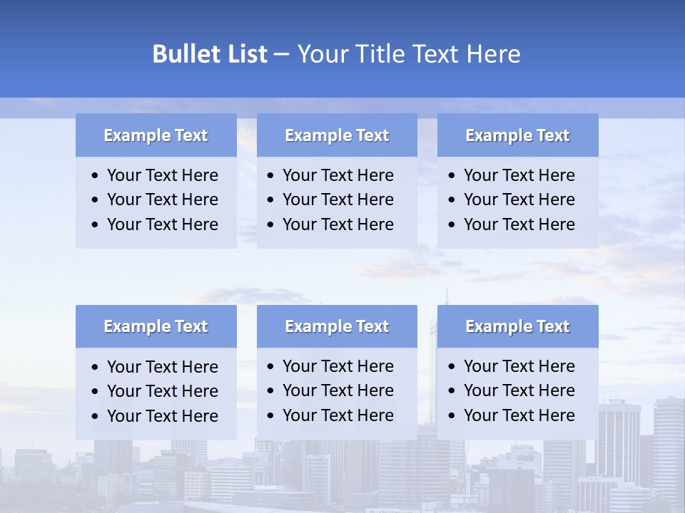 Australia Business Urban PowerPoint Template