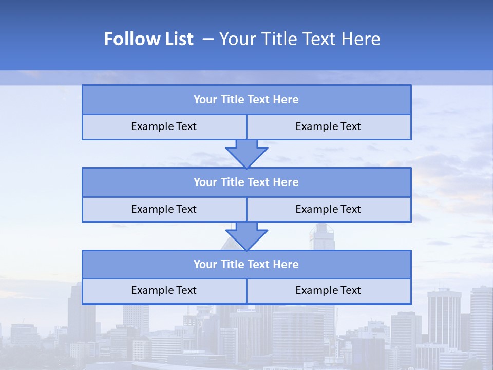 Australia Business Urban PowerPoint Template