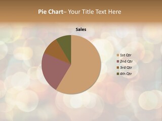 Style Circle Blurred PowerPoint Template