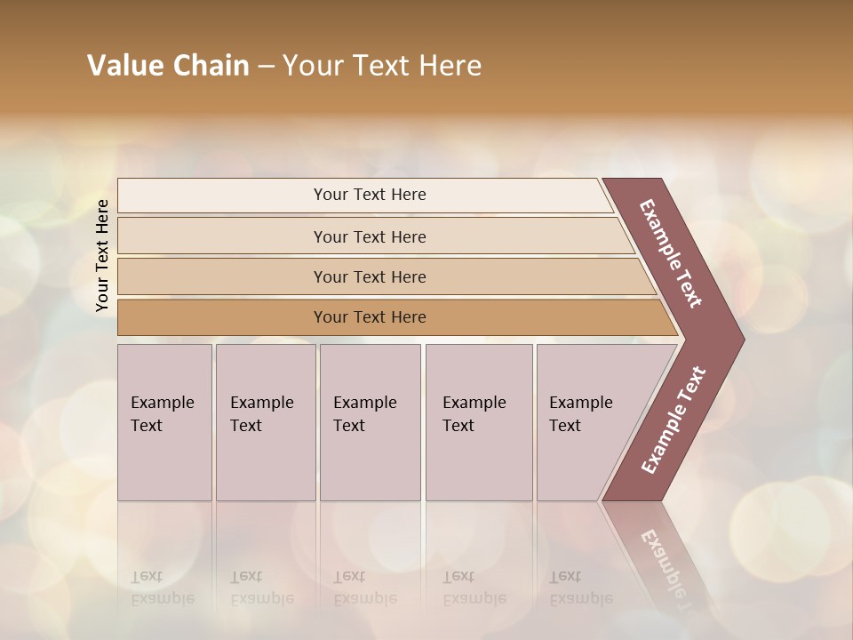 Style Circle Blurred PowerPoint Template