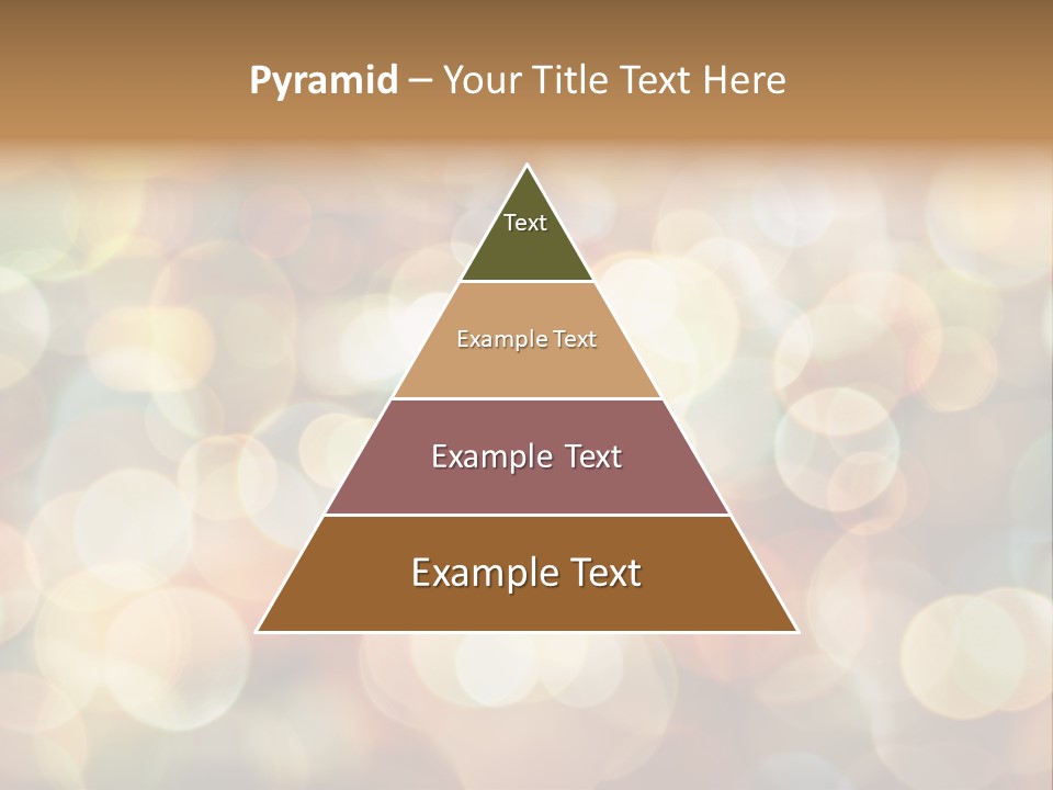 Style Circle Blurred PowerPoint Template