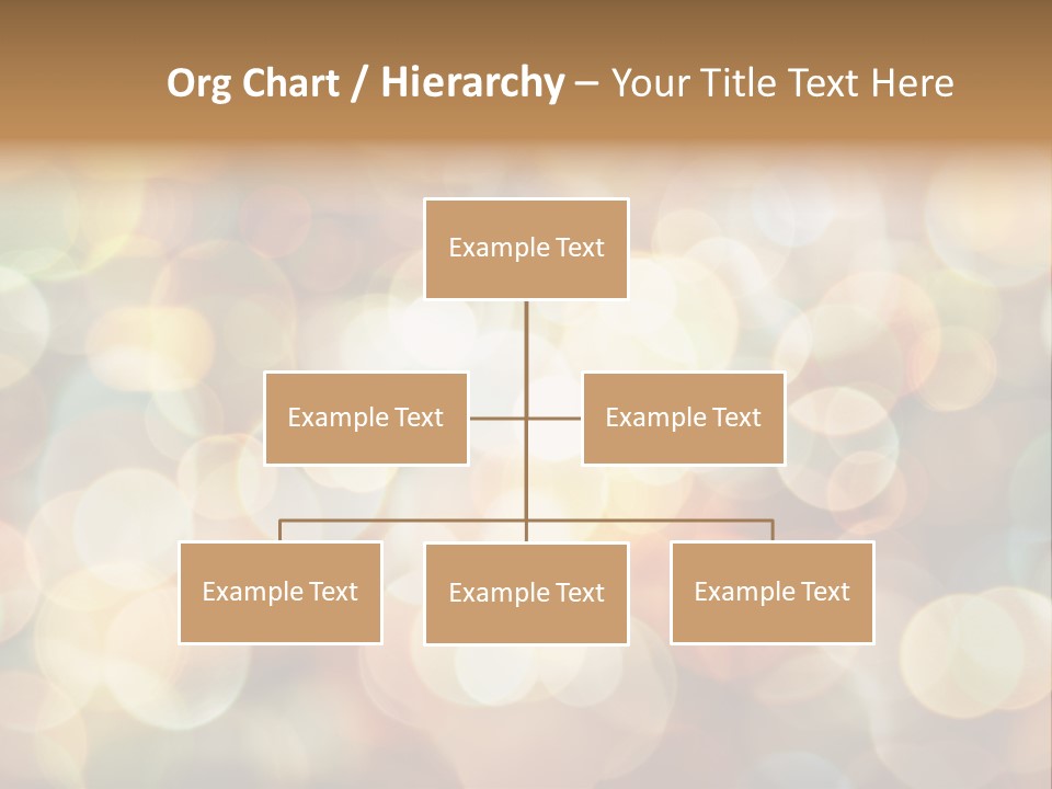 Style Circle Blurred PowerPoint Template