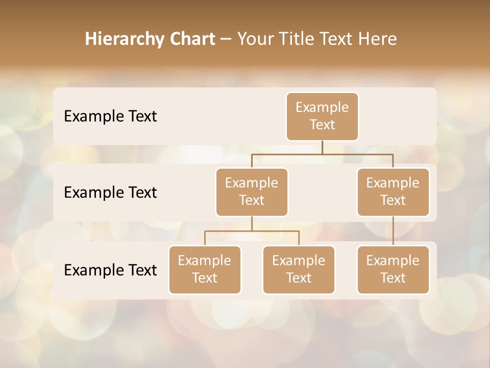 Style Circle Blurred PowerPoint Template