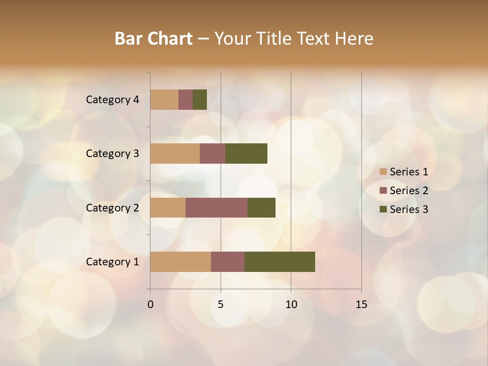 Style Circle Blurred PowerPoint Template