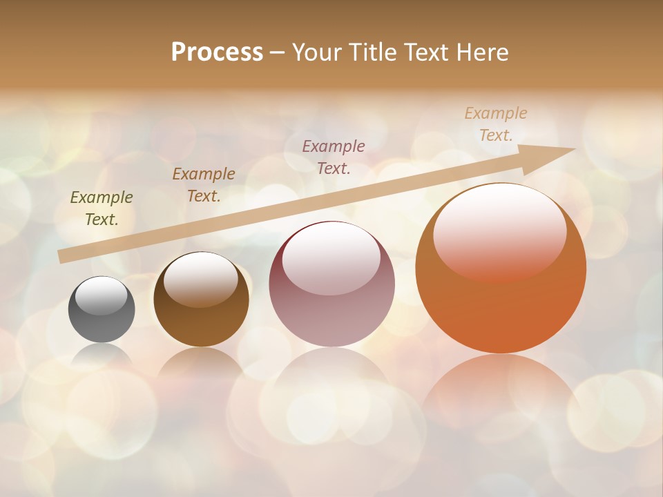 Style Circle Blurred PowerPoint Template