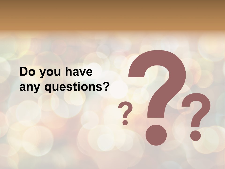 Style Circle Blurred PowerPoint Template