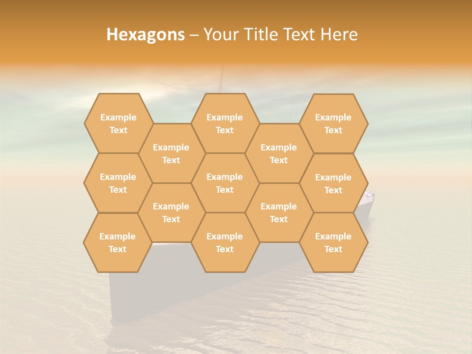 Maiden Voyage Sea Catastrophe PowerPoint Template