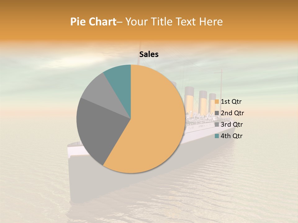 Maiden Voyage Sea Catastrophe PowerPoint Template