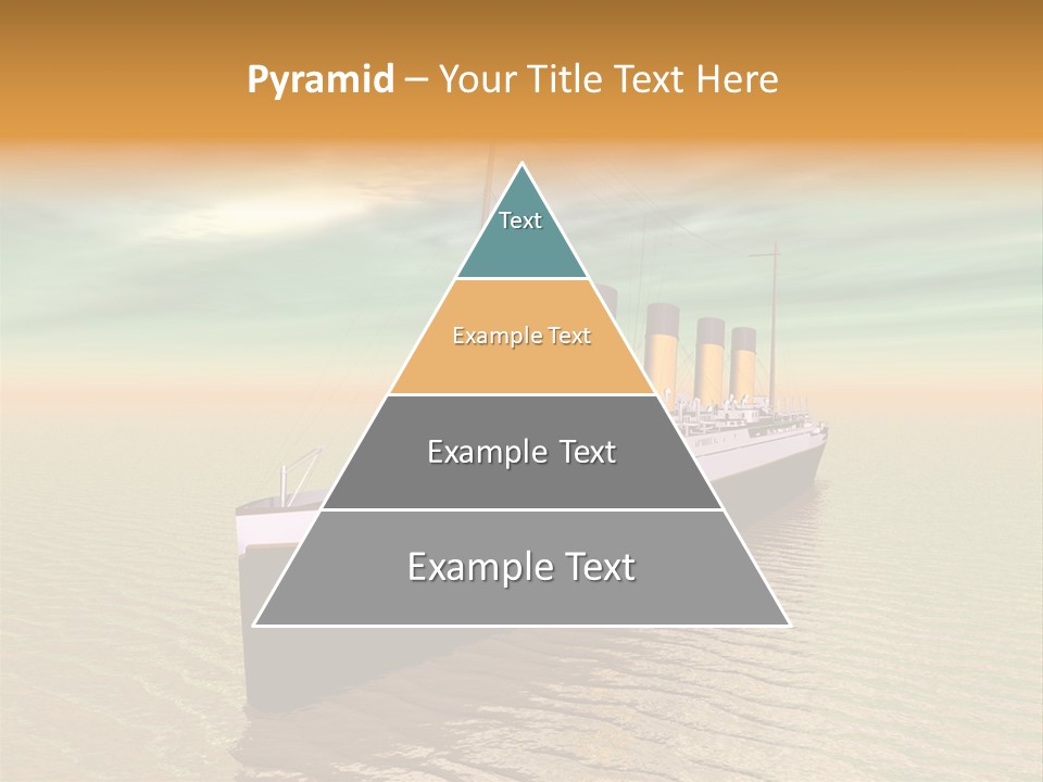 Maiden Voyage Sea Catastrophe PowerPoint Template