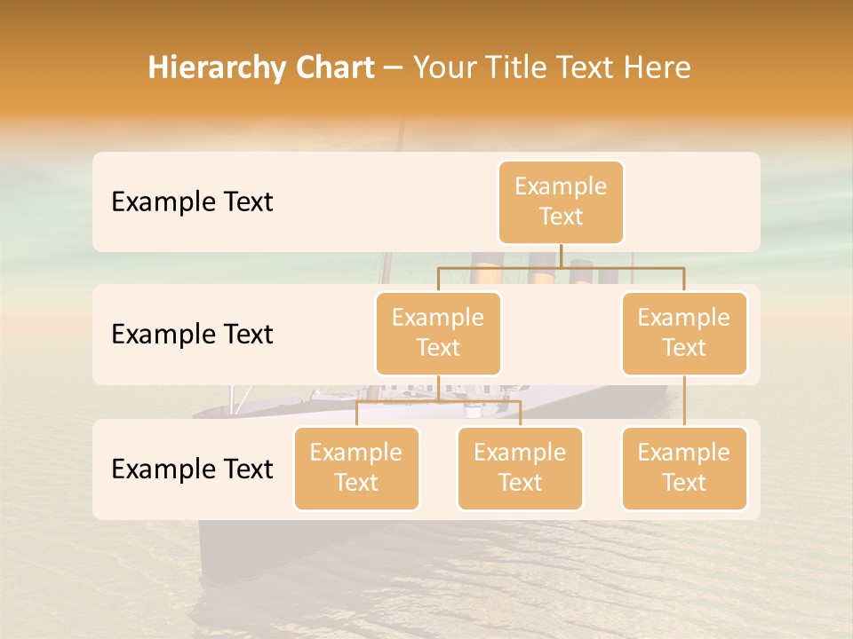 Maiden Voyage Sea Catastrophe PowerPoint Template