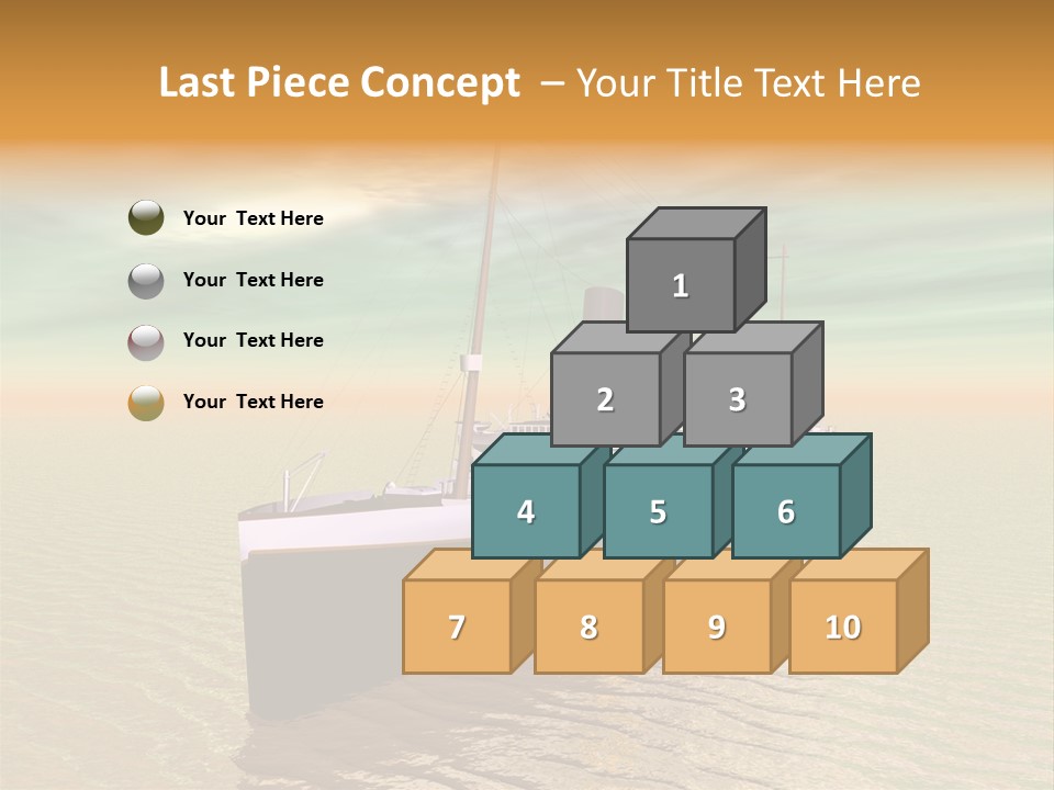 Maiden Voyage Sea Catastrophe PowerPoint Template