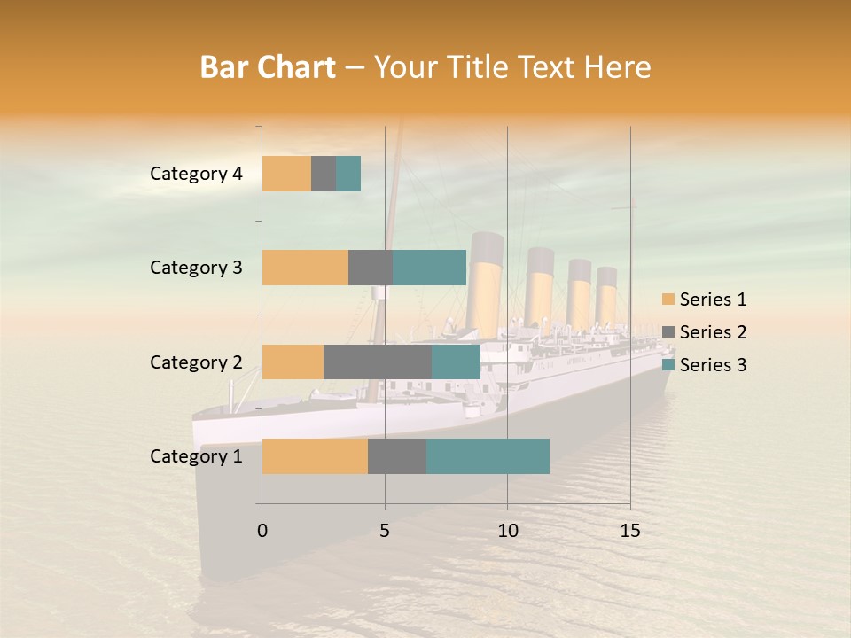 Maiden Voyage Sea Catastrophe PowerPoint Template
