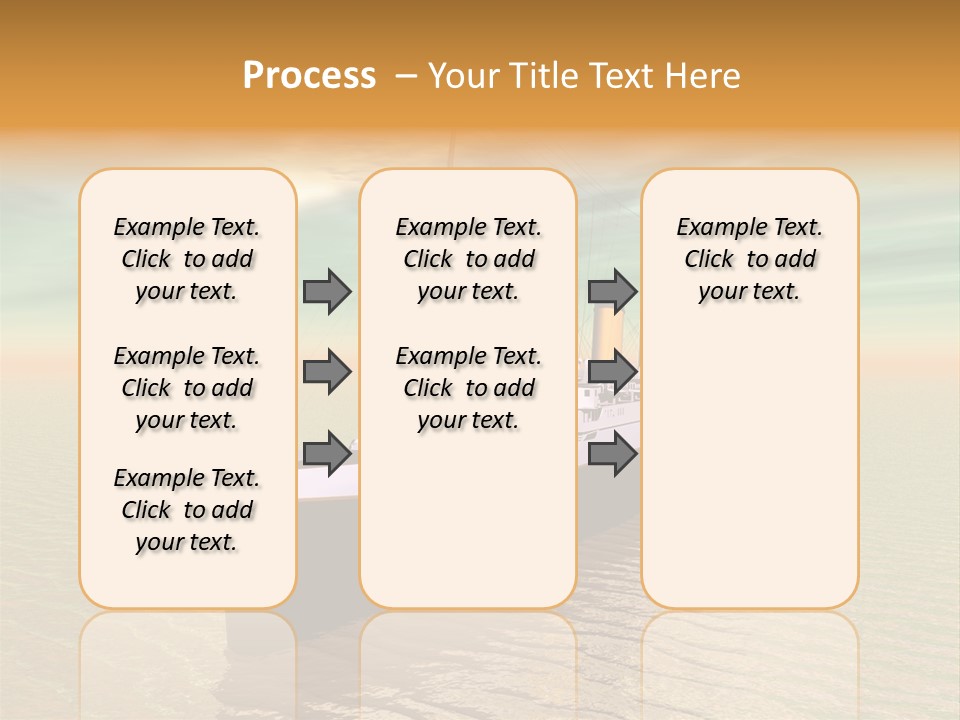 Maiden Voyage Sea Catastrophe PowerPoint Template