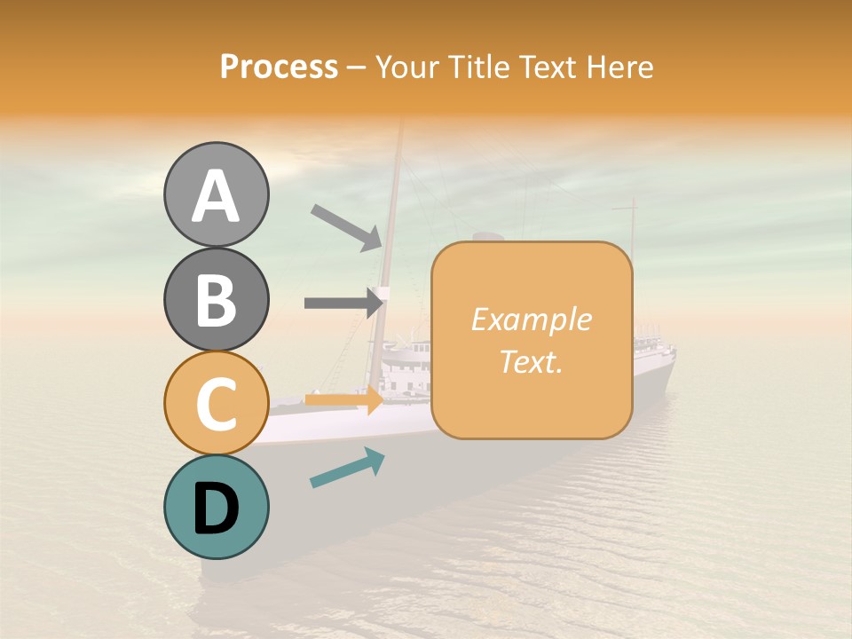 Maiden Voyage Sea Catastrophe PowerPoint Template