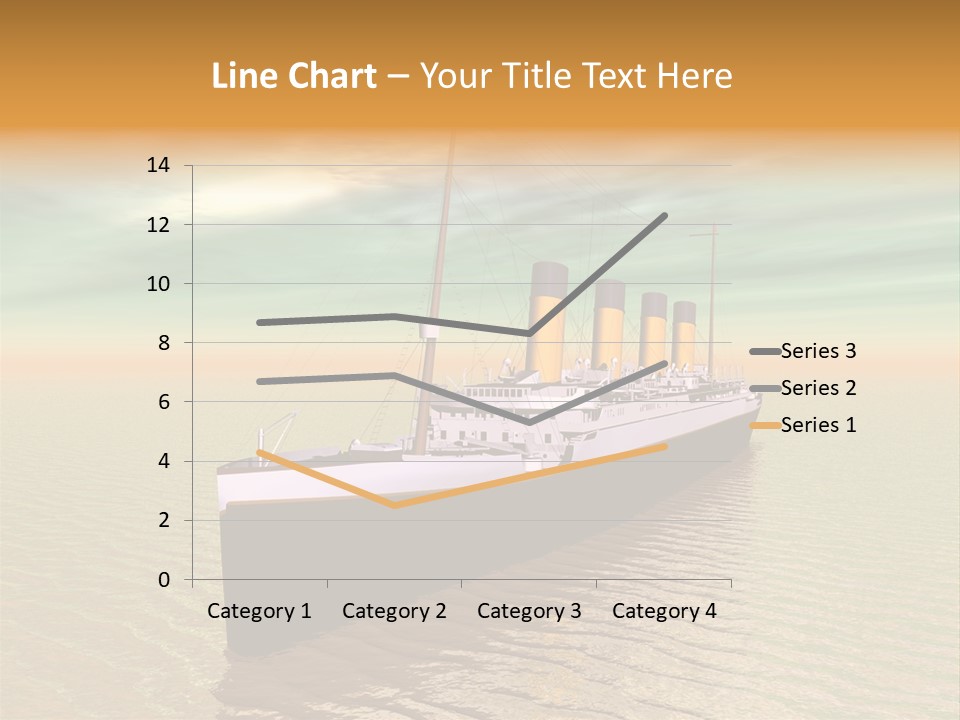 Maiden Voyage Sea Catastrophe PowerPoint Template