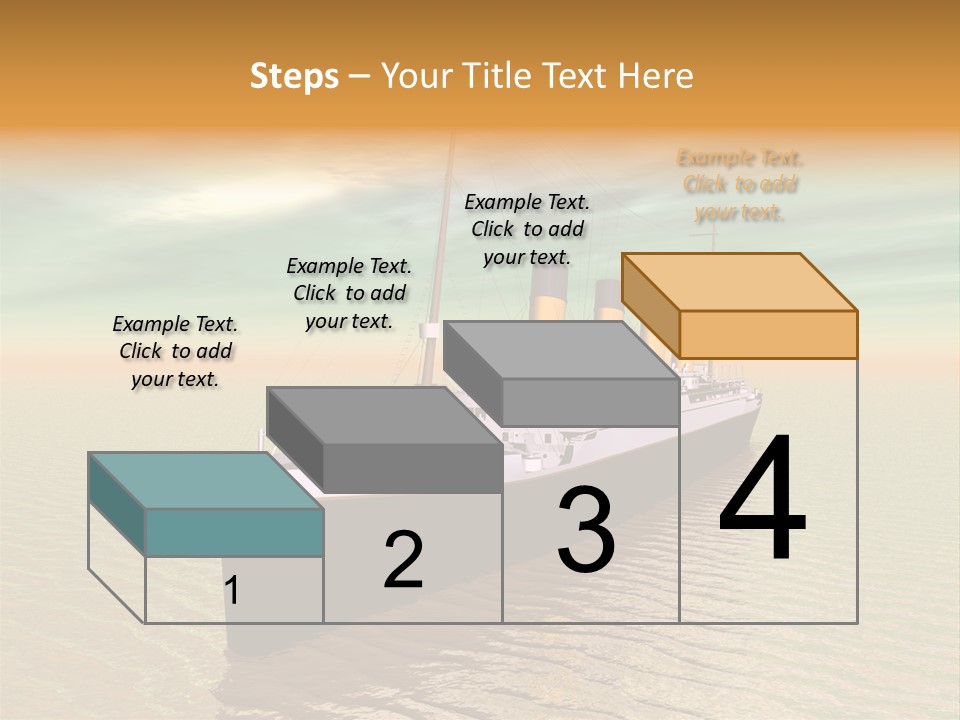 Maiden Voyage Sea Catastrophe PowerPoint Template