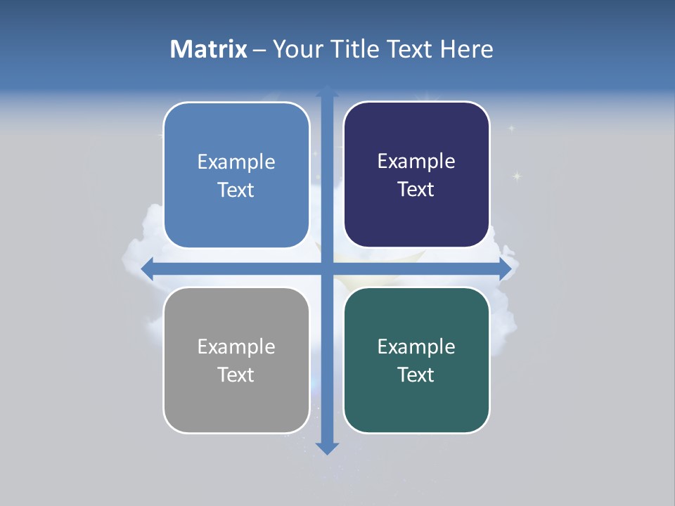 Scene Moon Space PowerPoint Template