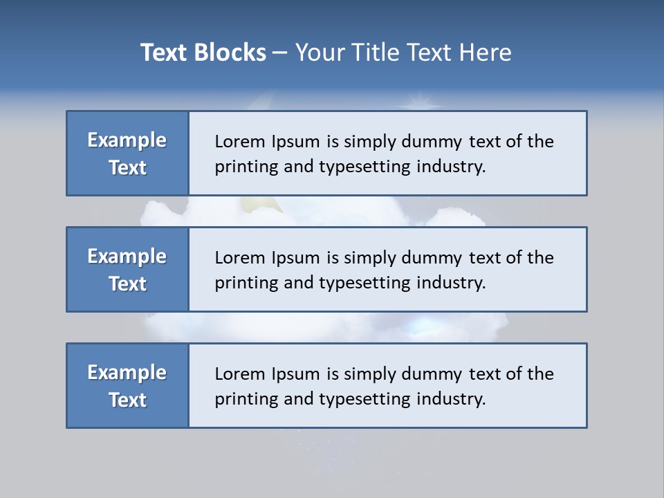 Scene Moon Space PowerPoint Template
